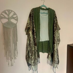 Upcycled Boho Kimono